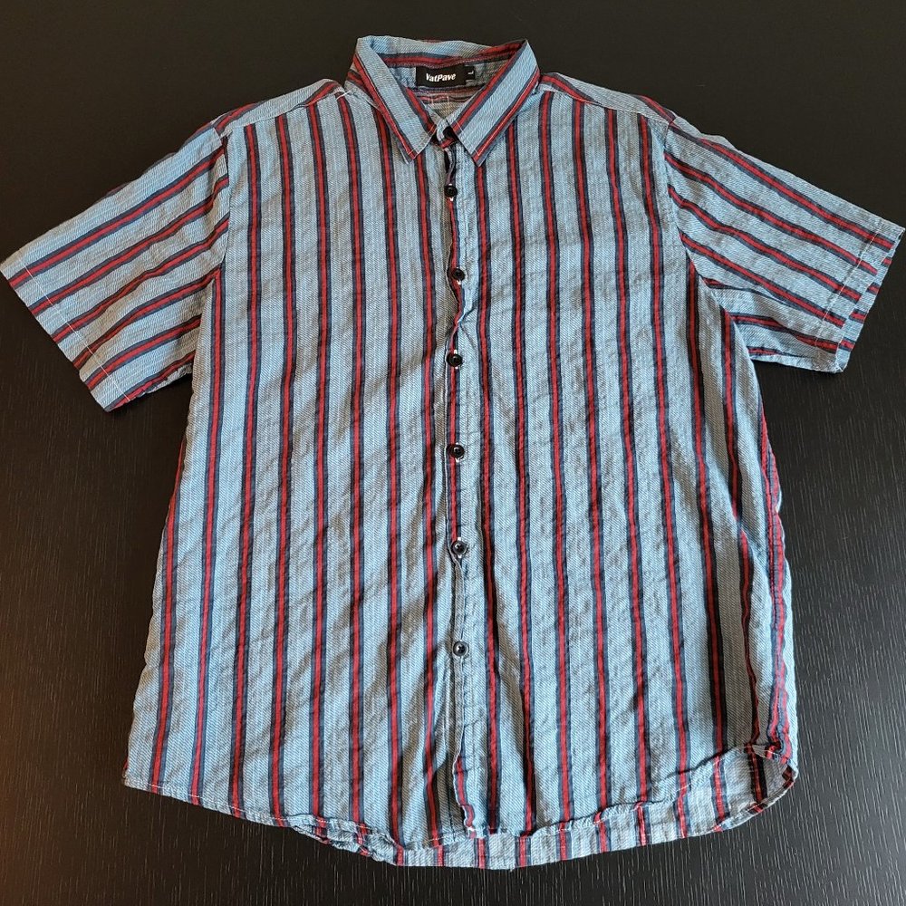 Vatpave Men's Large Short Sleeve Shirt